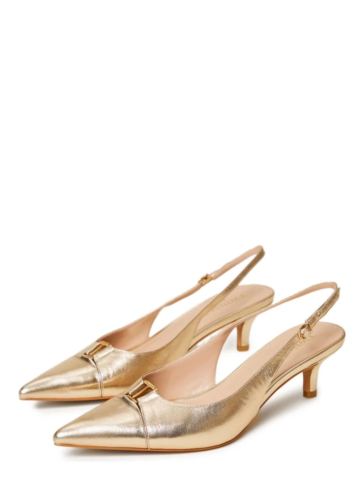 Twin-set Flat shoes Silver alternative