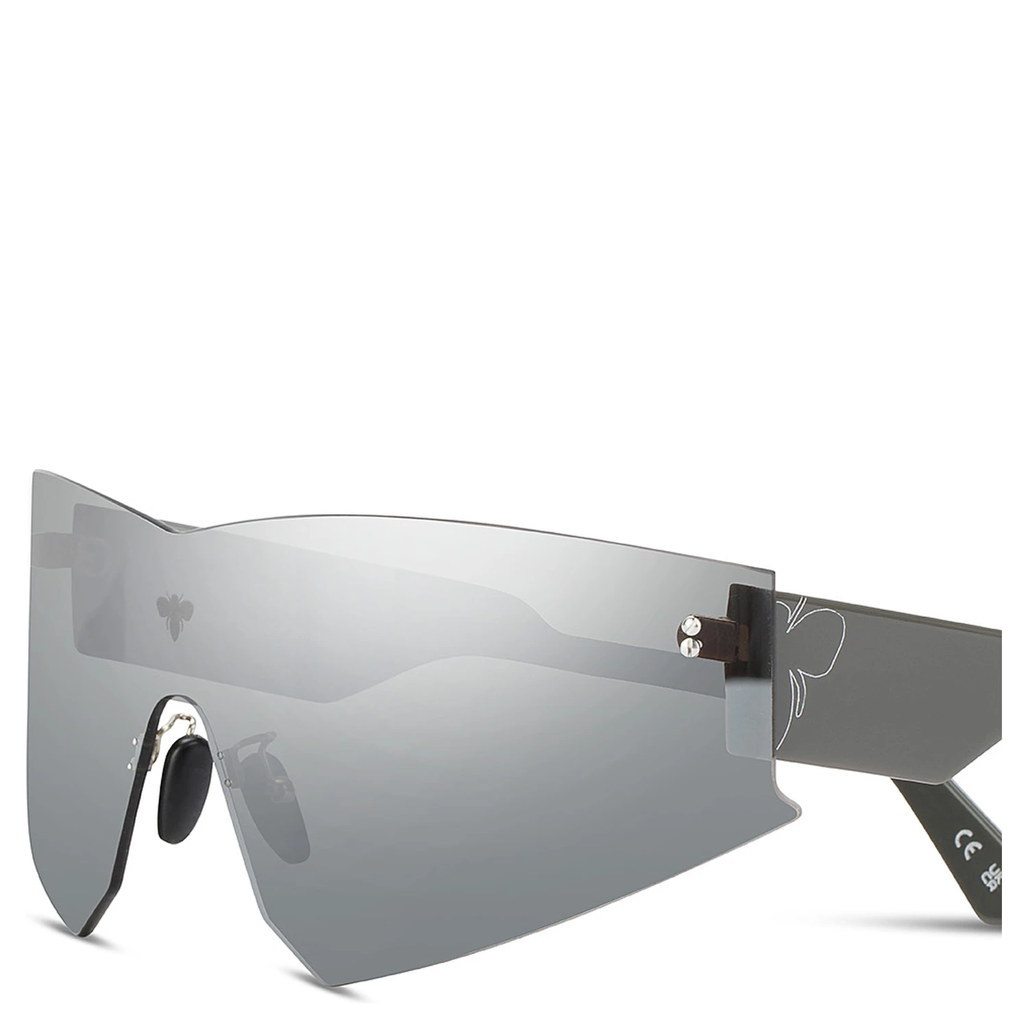 FACE HIDE Sunglasses Grey