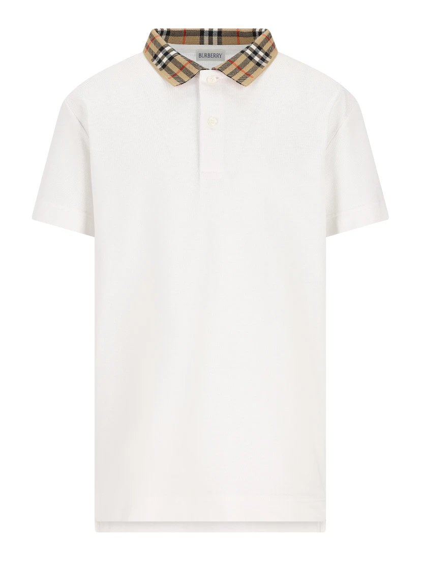 Burberry Kids T-shirts and Polos White