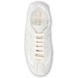 حذاء رياضي أبيض من برادا