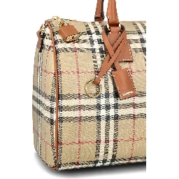 Medium Check Bowling Bag