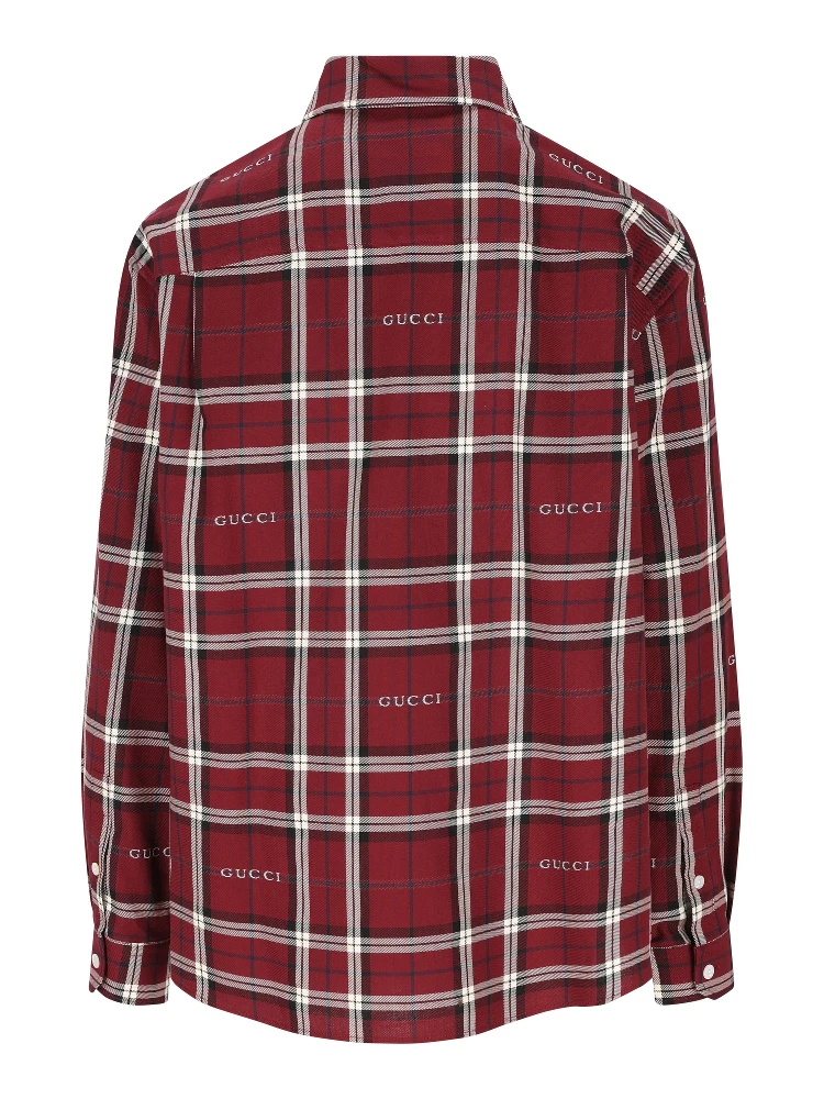tartan logo overshirt alternative
