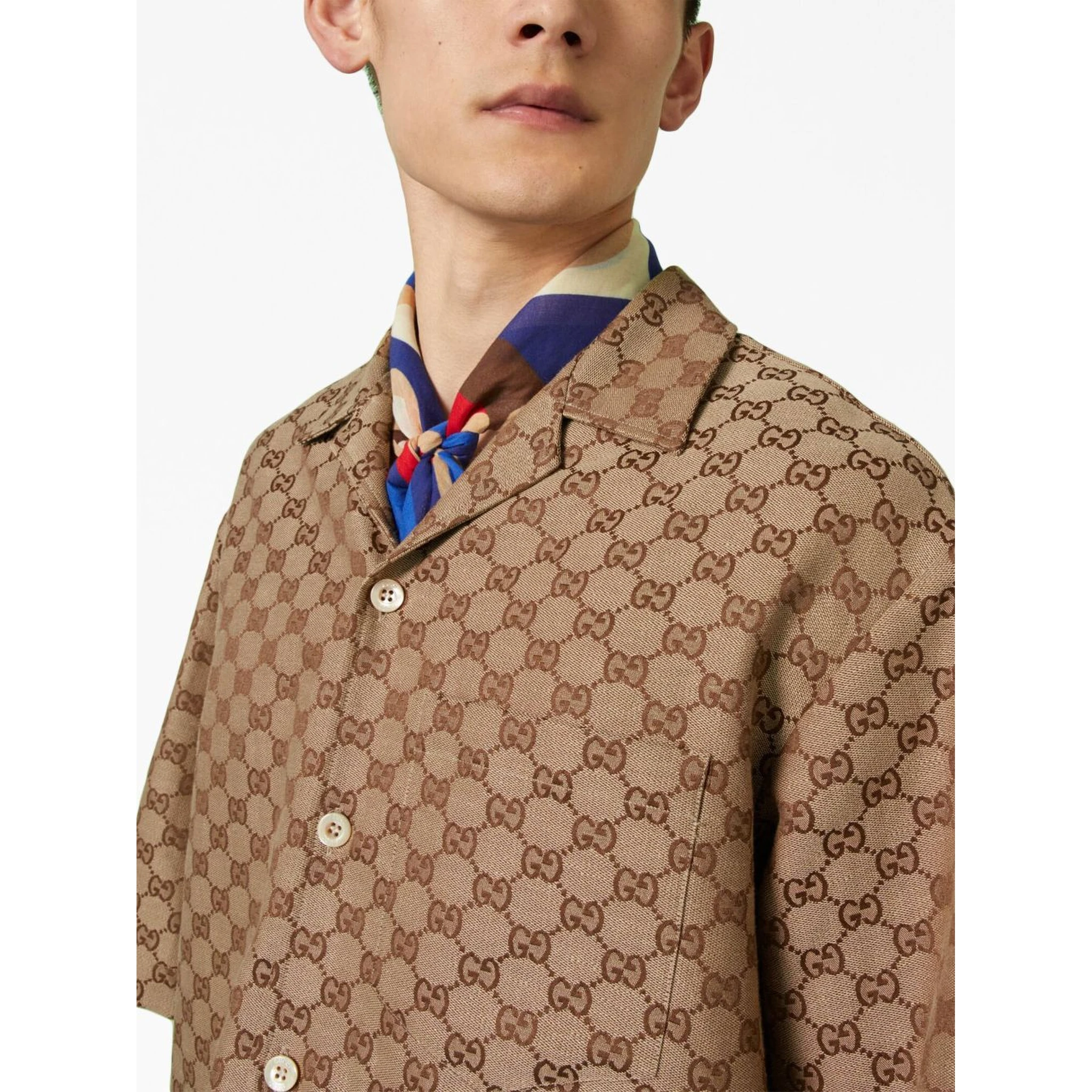 Gucci Shirts Camel