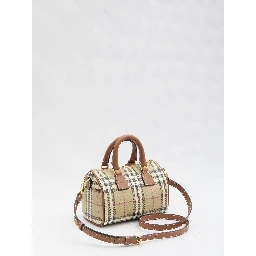 Mini Check bowling bag