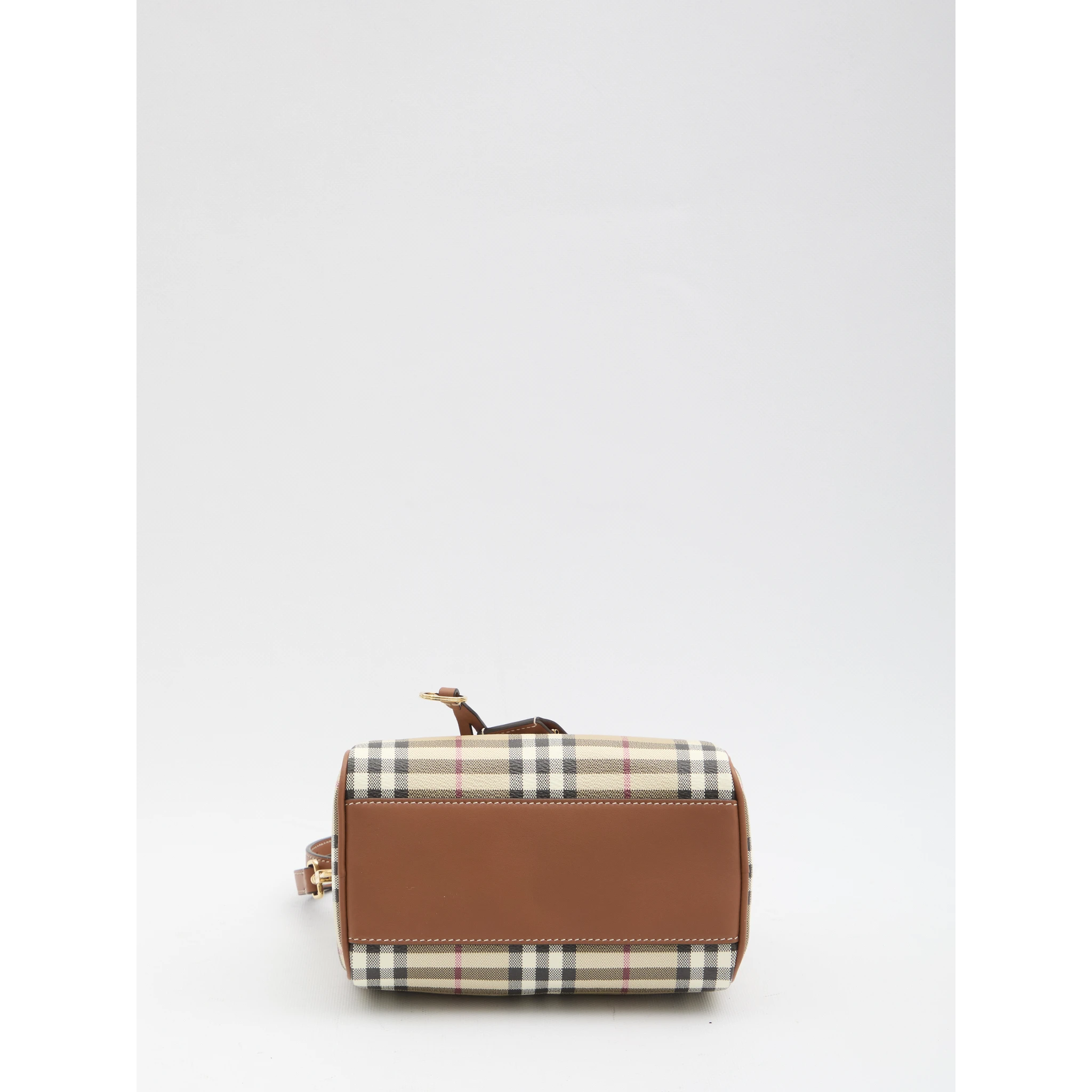 Mini Check bowling bag
