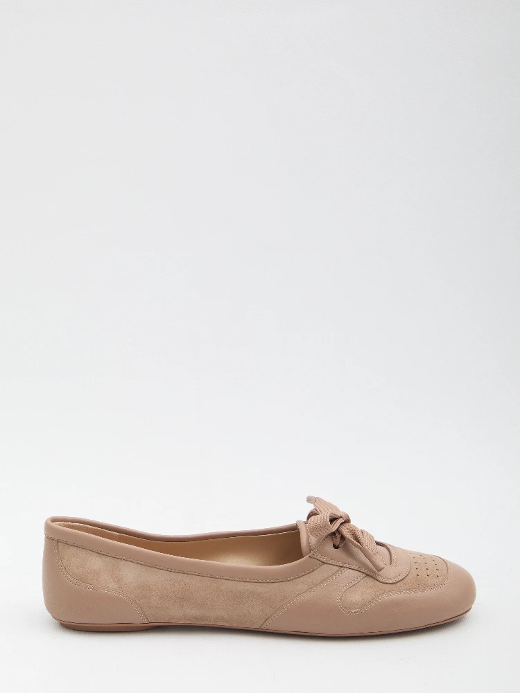 Vault ballet flats