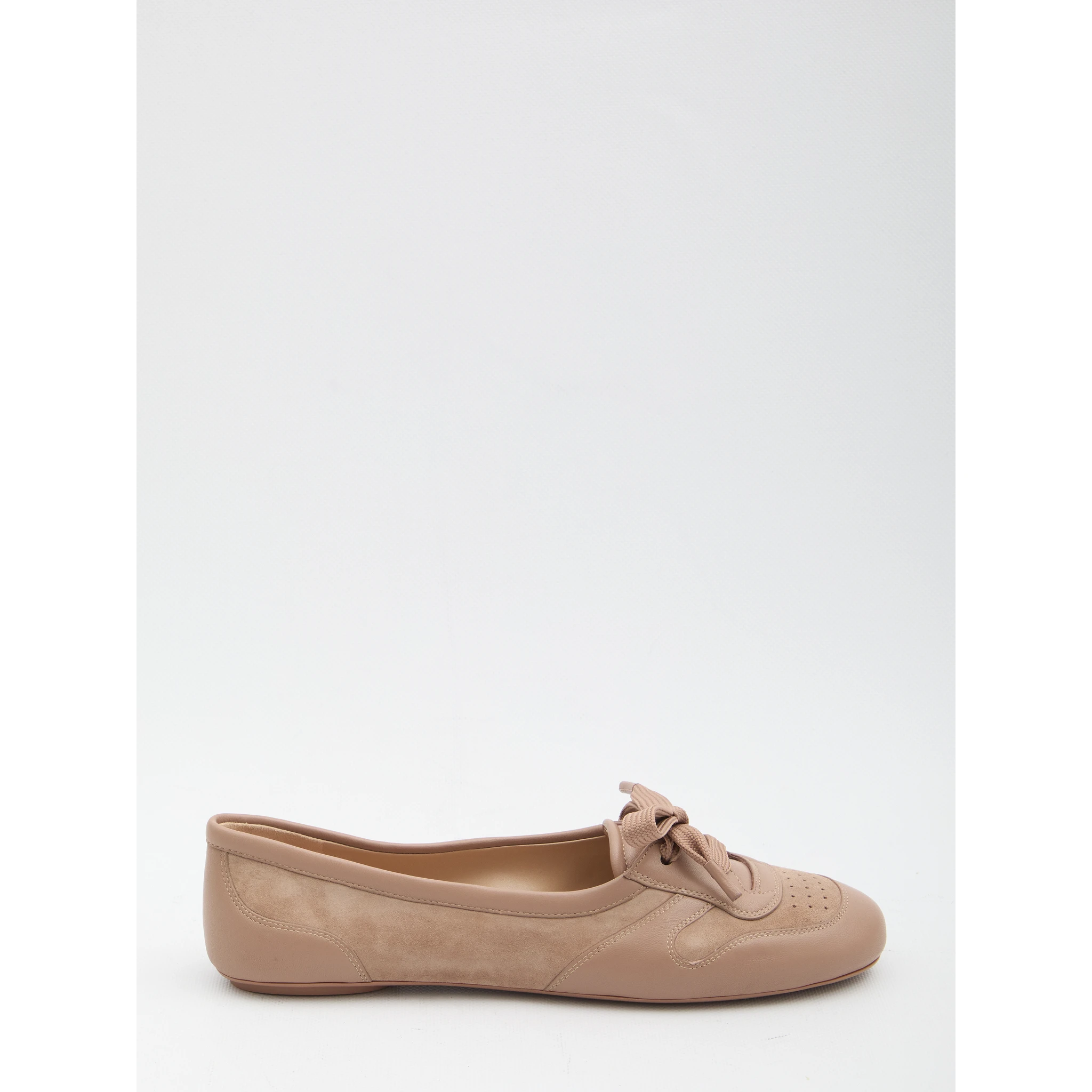 Vault ballet flats