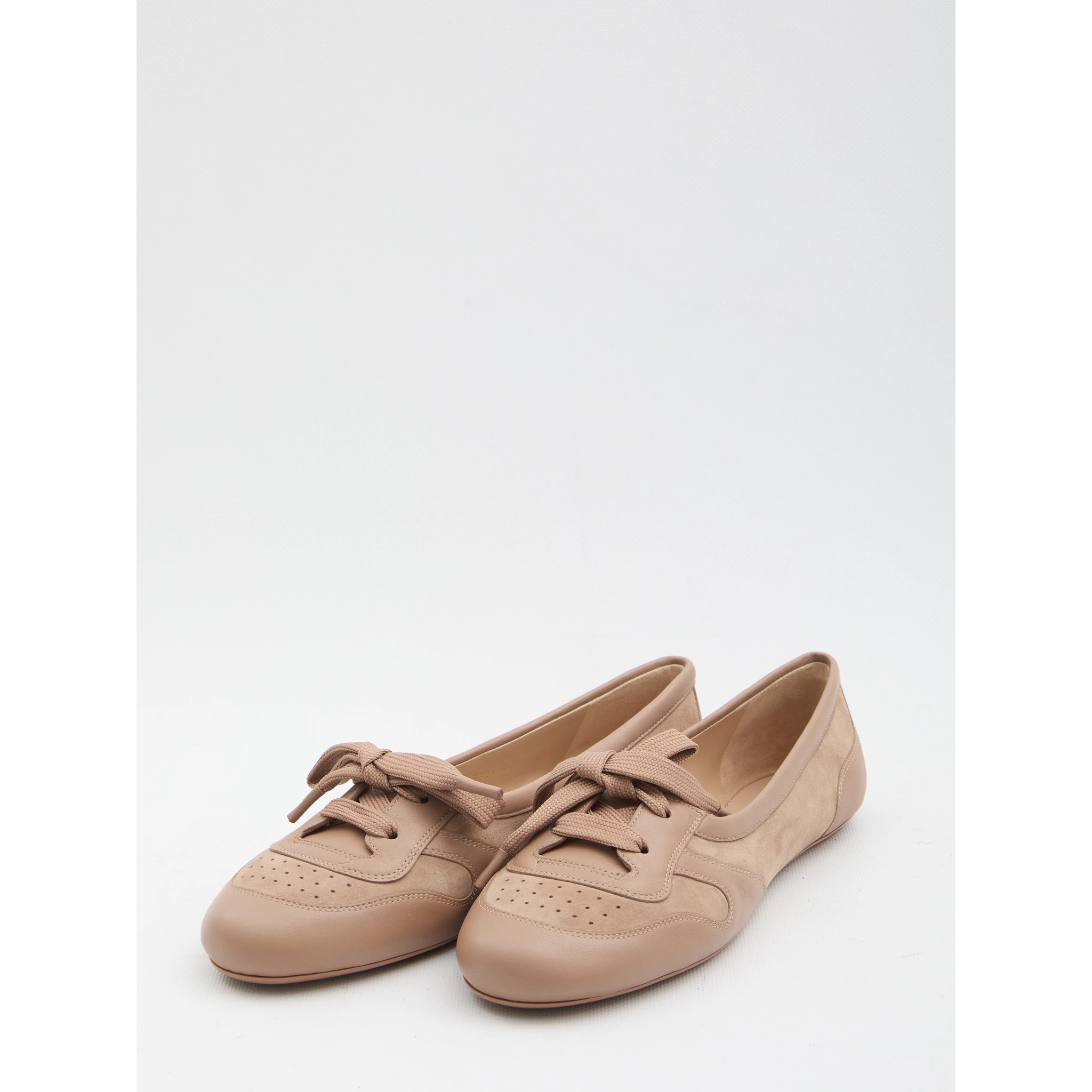 Vault ballet flats