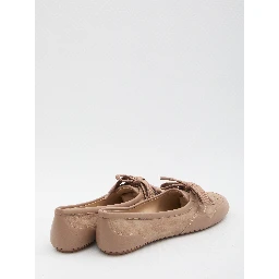 Vault ballet flats