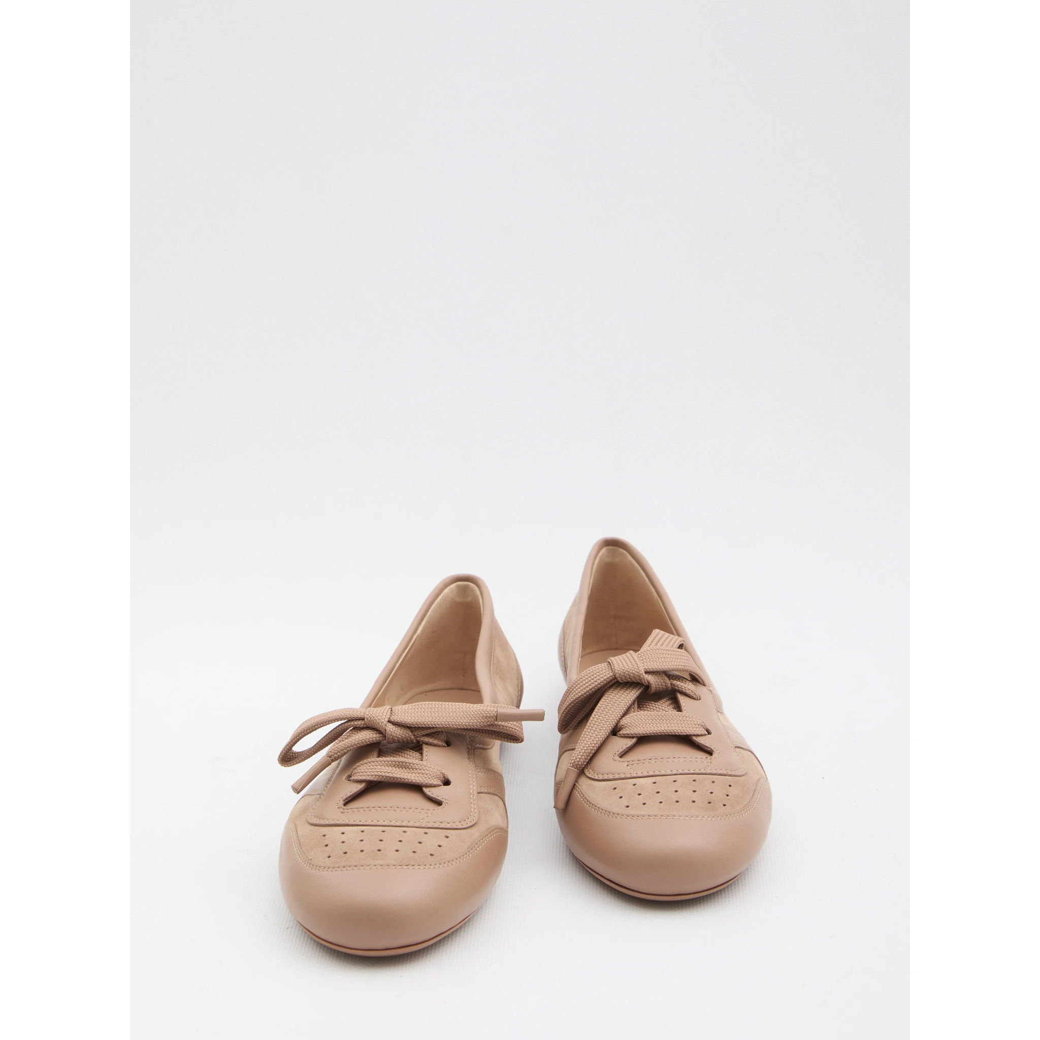 Vault ballet flats