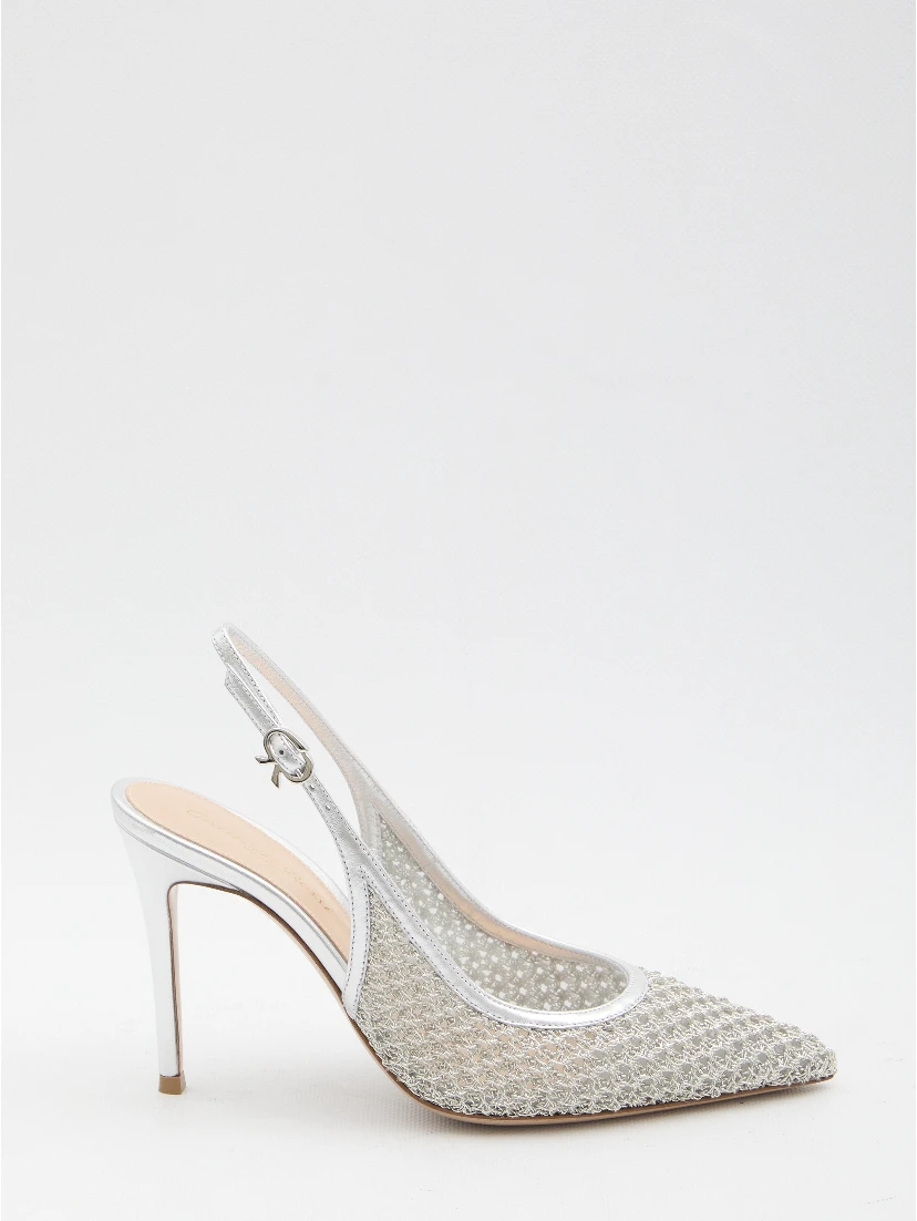 Nikki slingback pumps