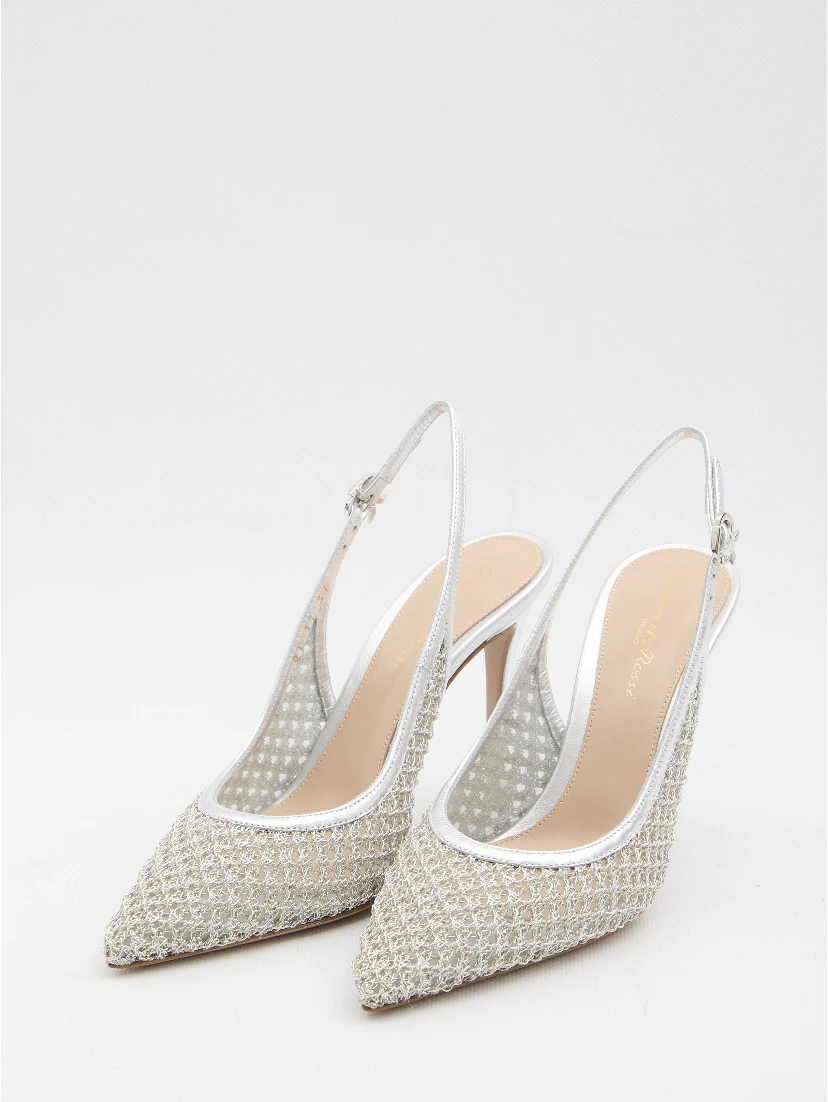 Nikki slingback pumps