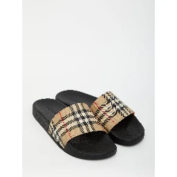 Vintage Check slippers