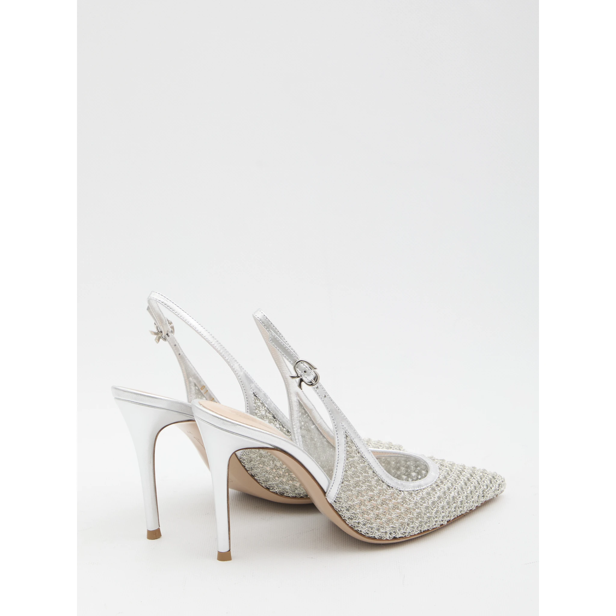 Nikki slingback pumps