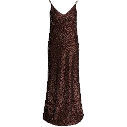 Long sequined dress