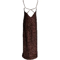 Long sequined dress