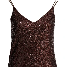 Long sequined dress