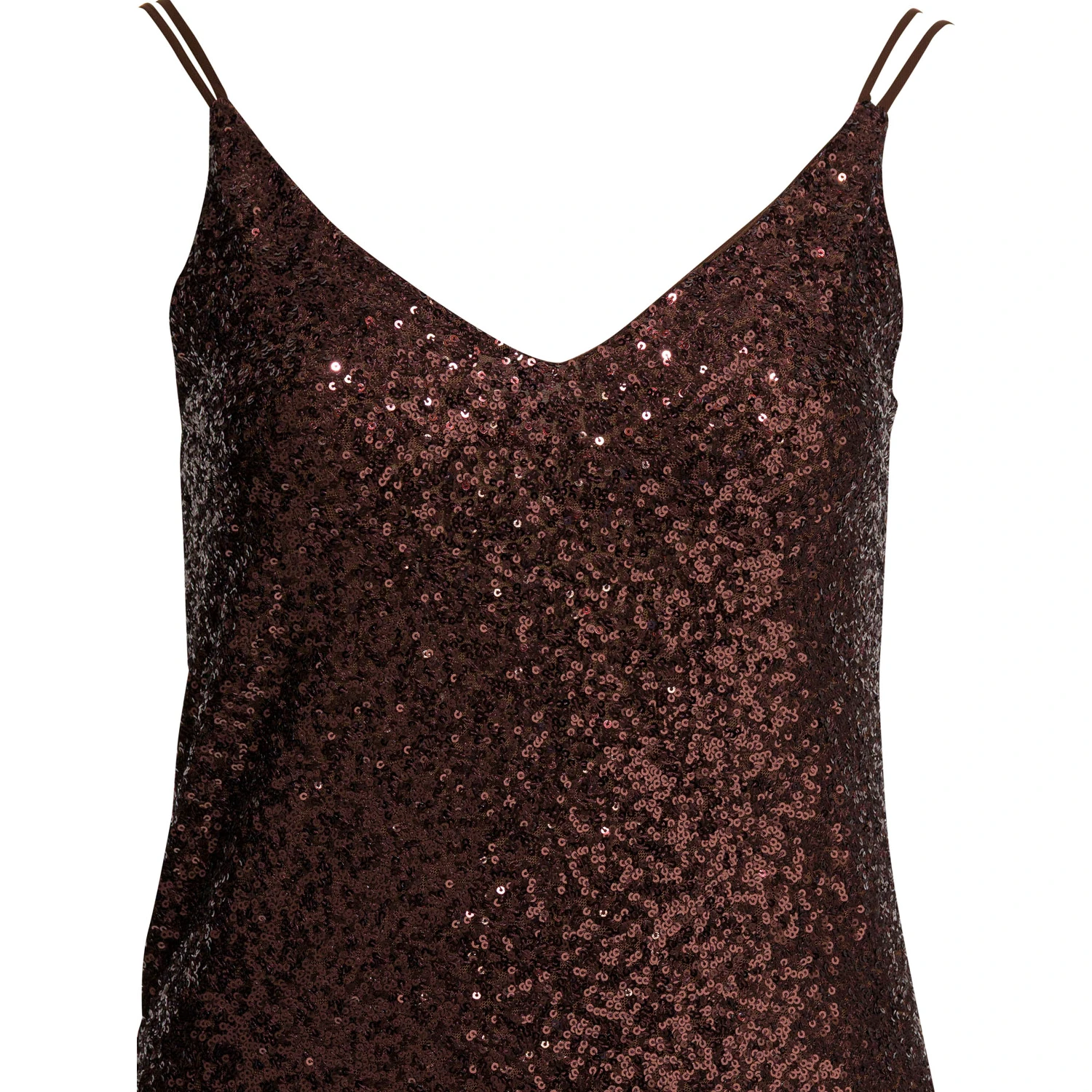 Long sequined dress