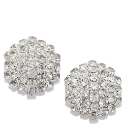 Earrings with crystals