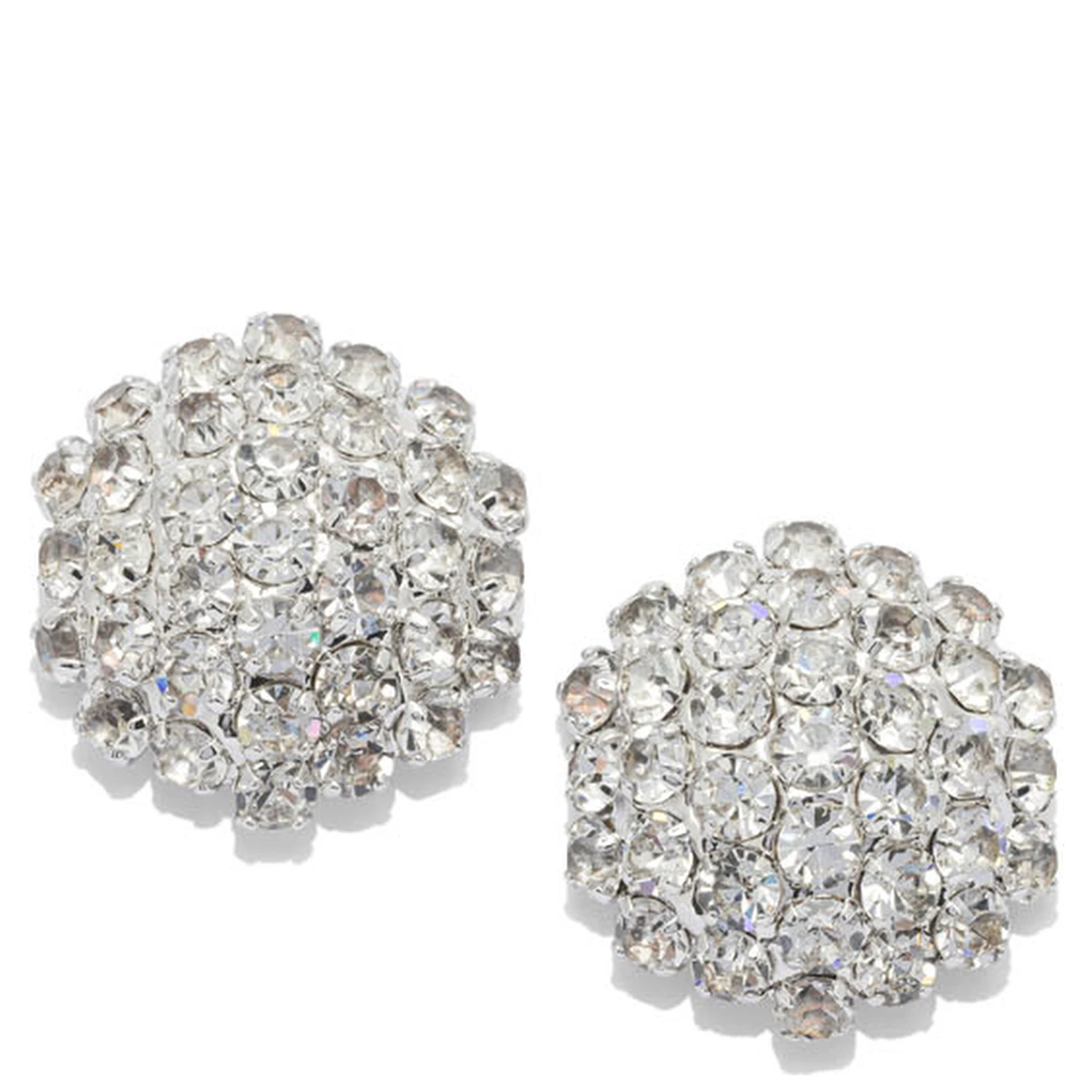 Earrings with crystals