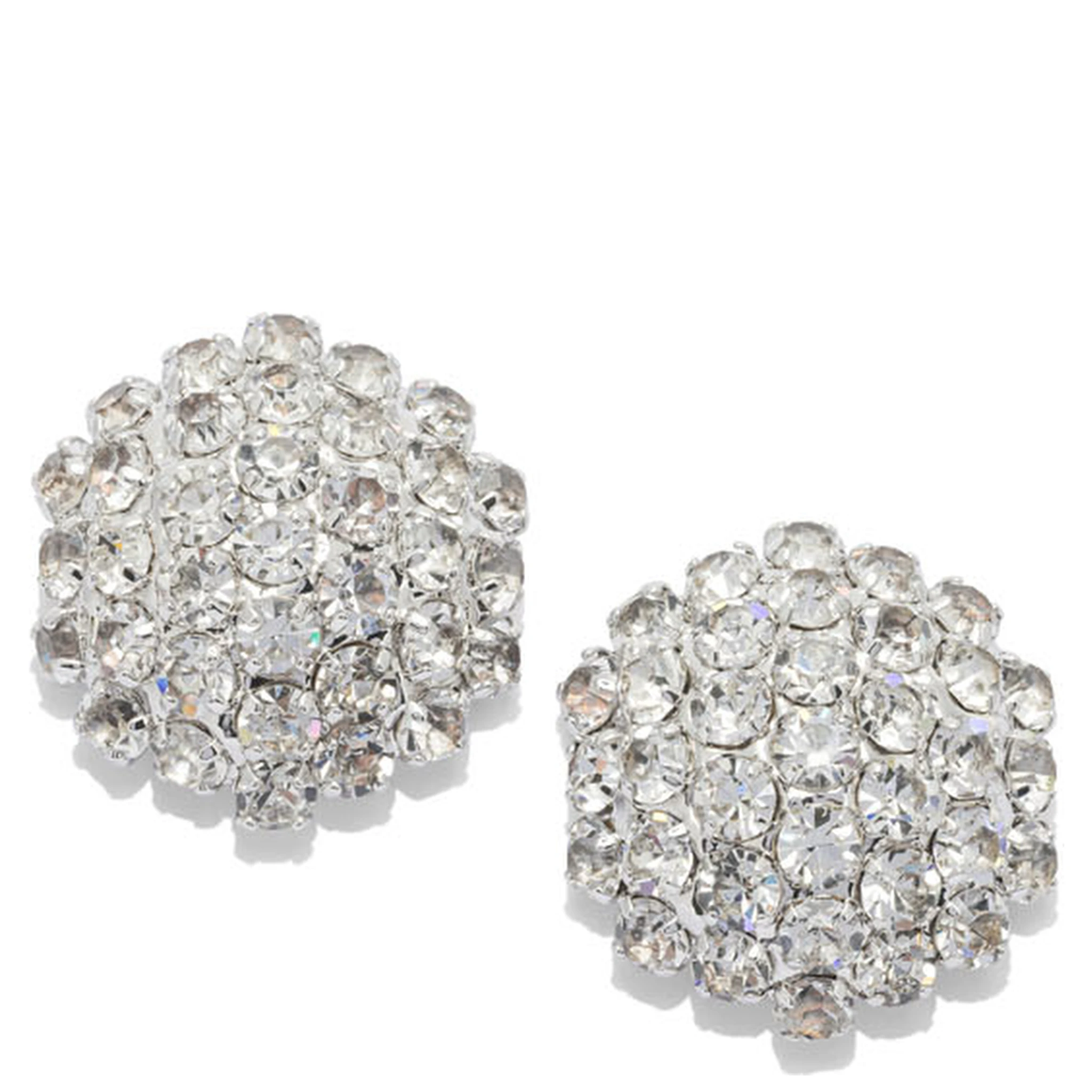 Earrings with crystals