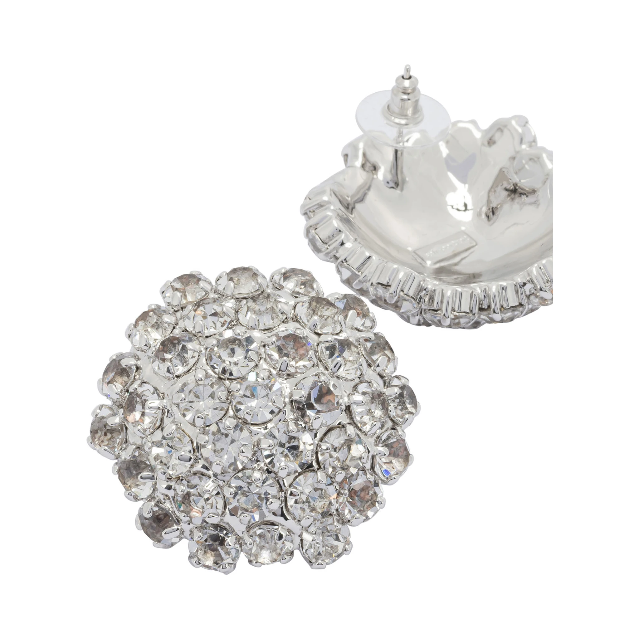 Earrings with crystals