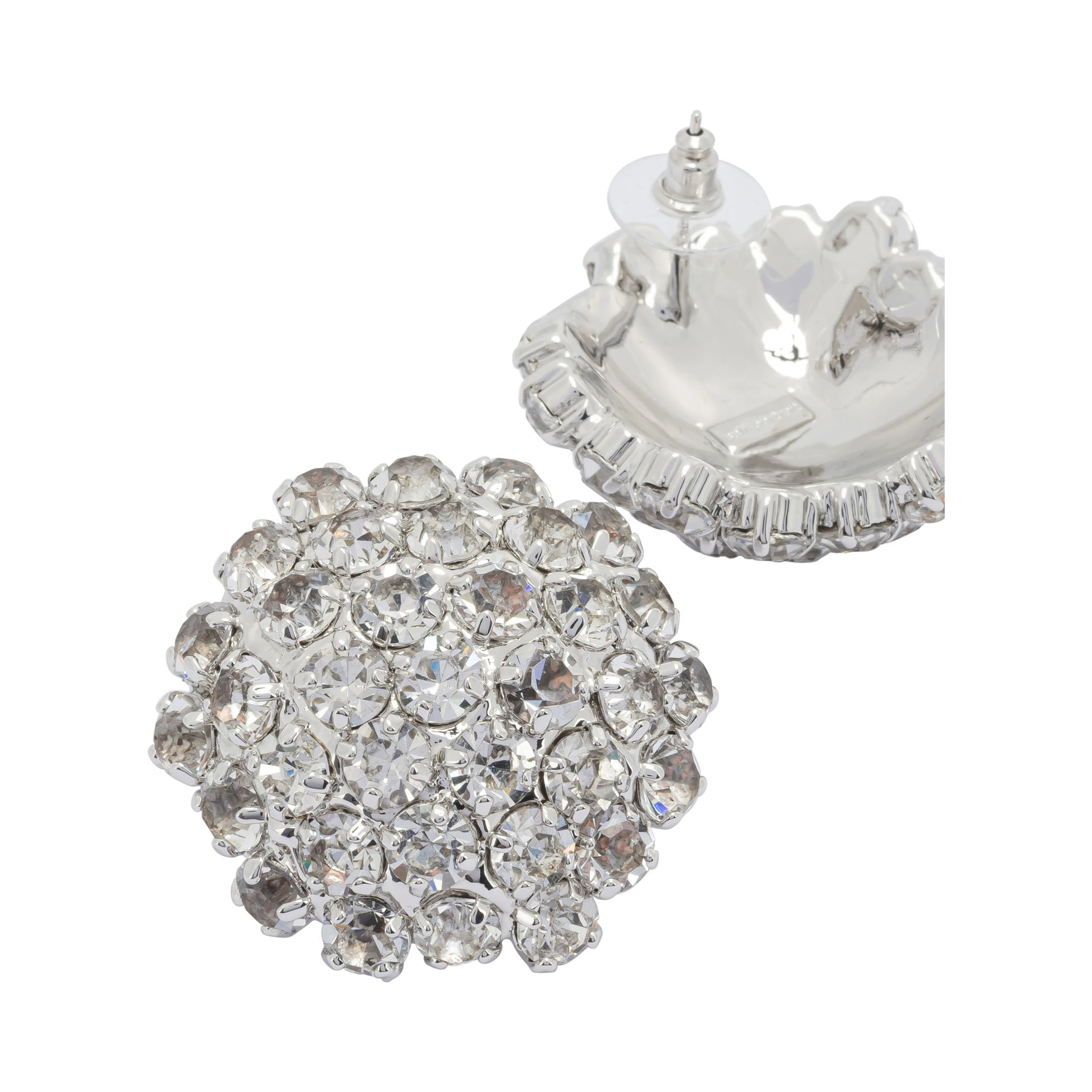 Earrings with crystals