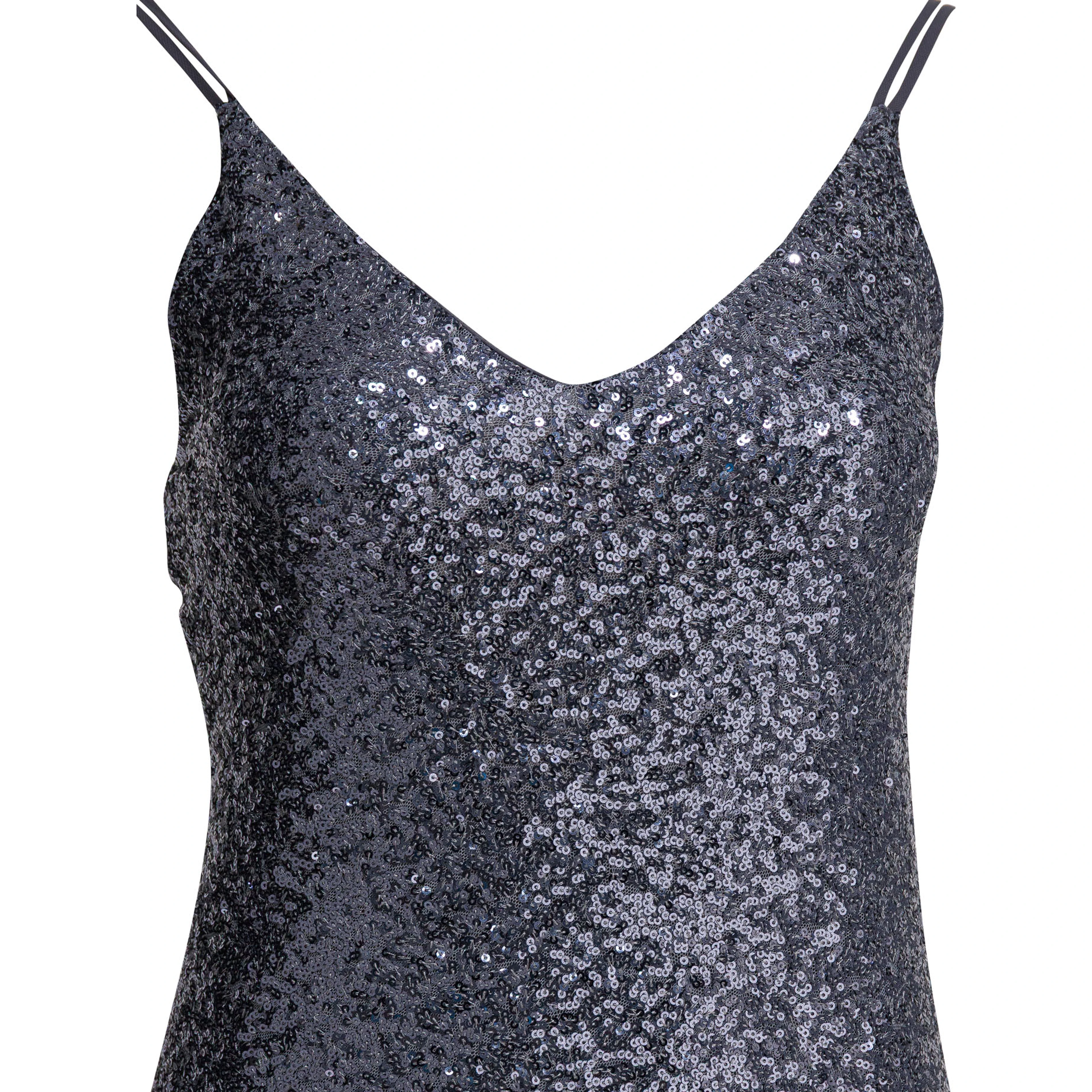 Long sequined dress