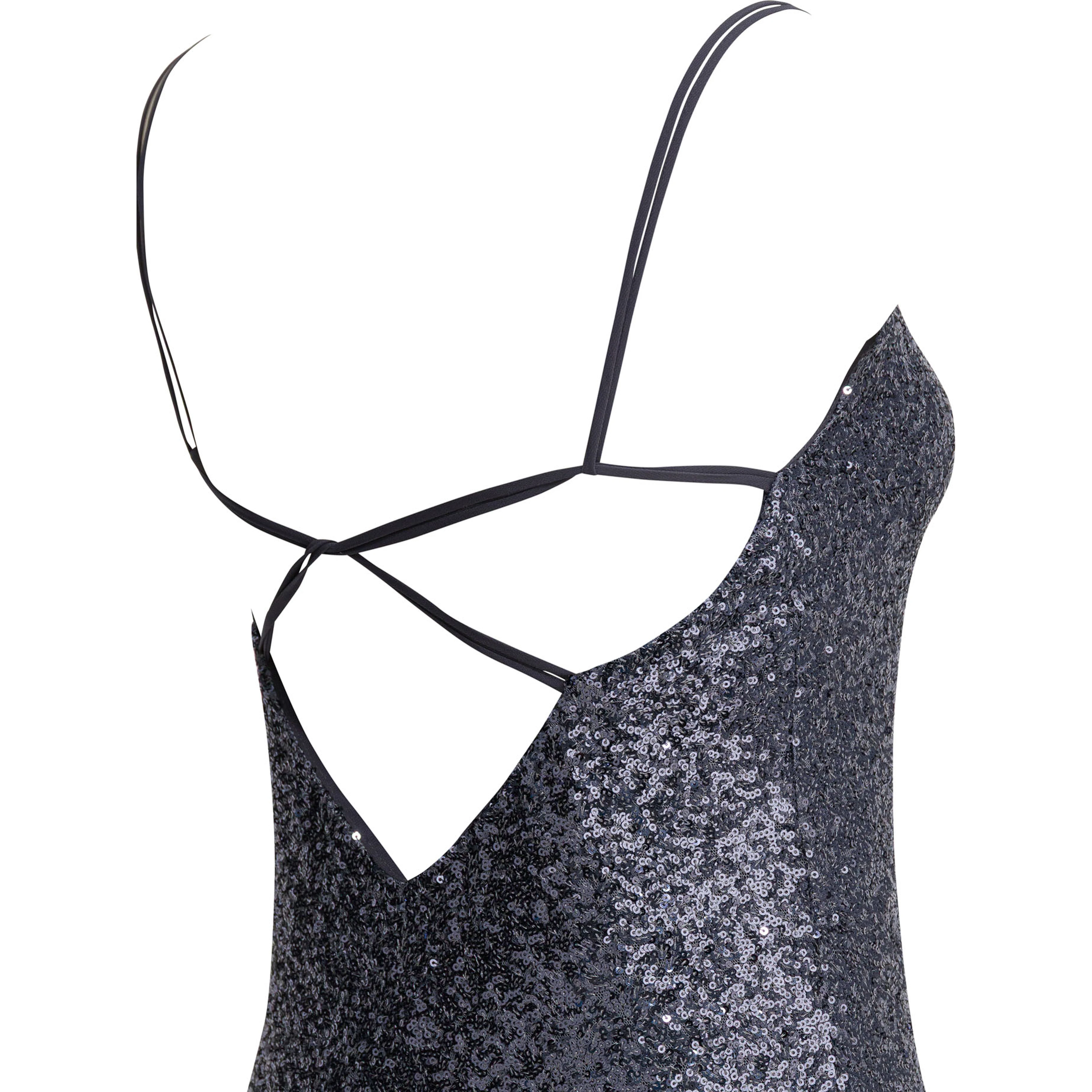 Long sequined dress