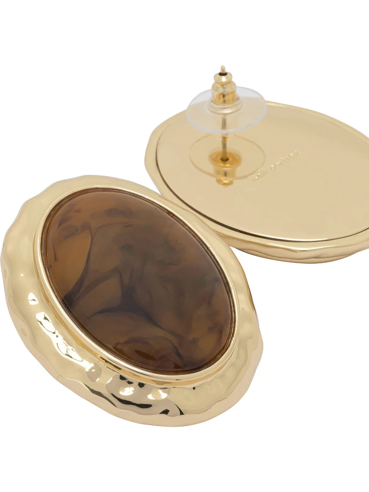 "Hammered" earrings alternative