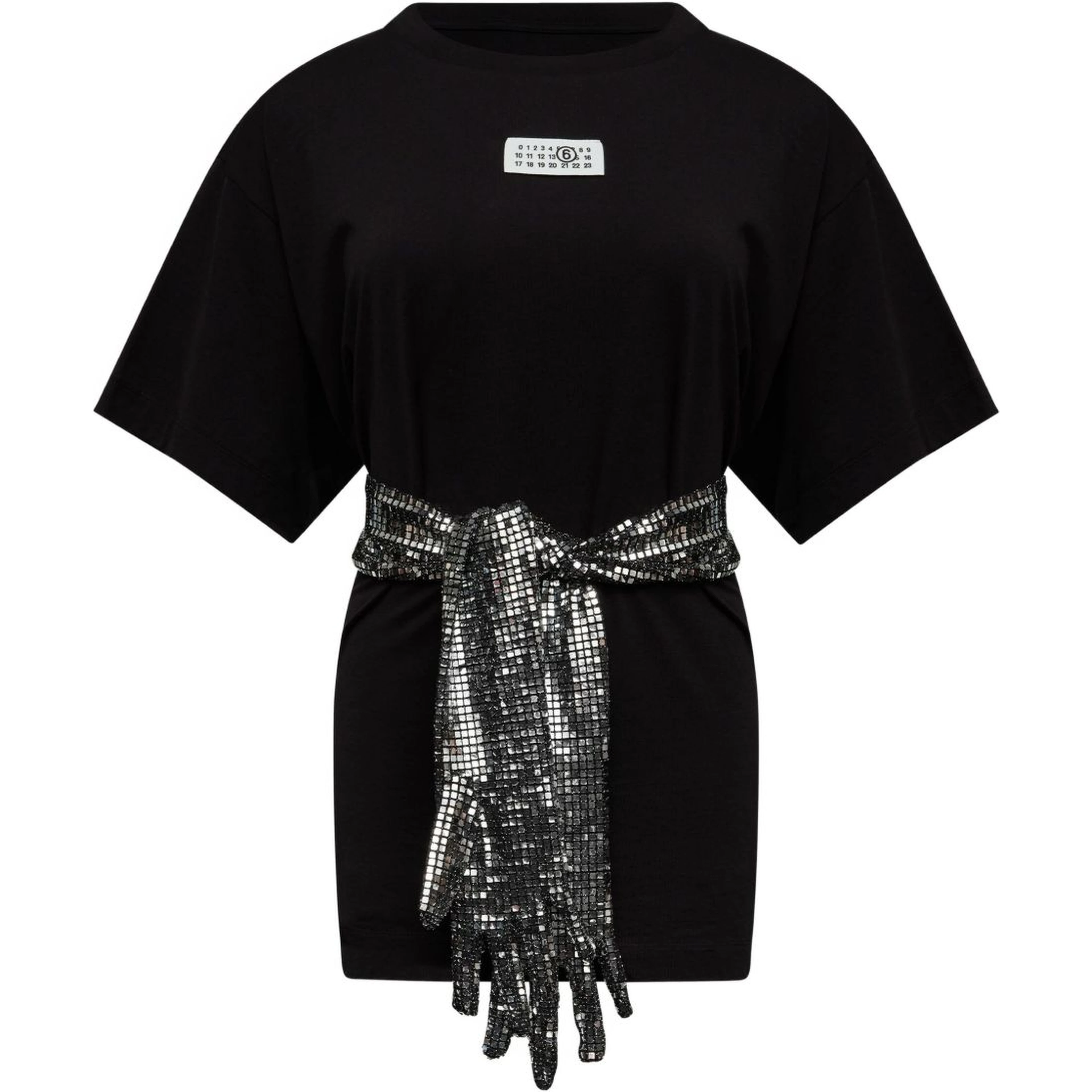 تيشيرتات وبولو سوداء من MM6 Maison Margiela