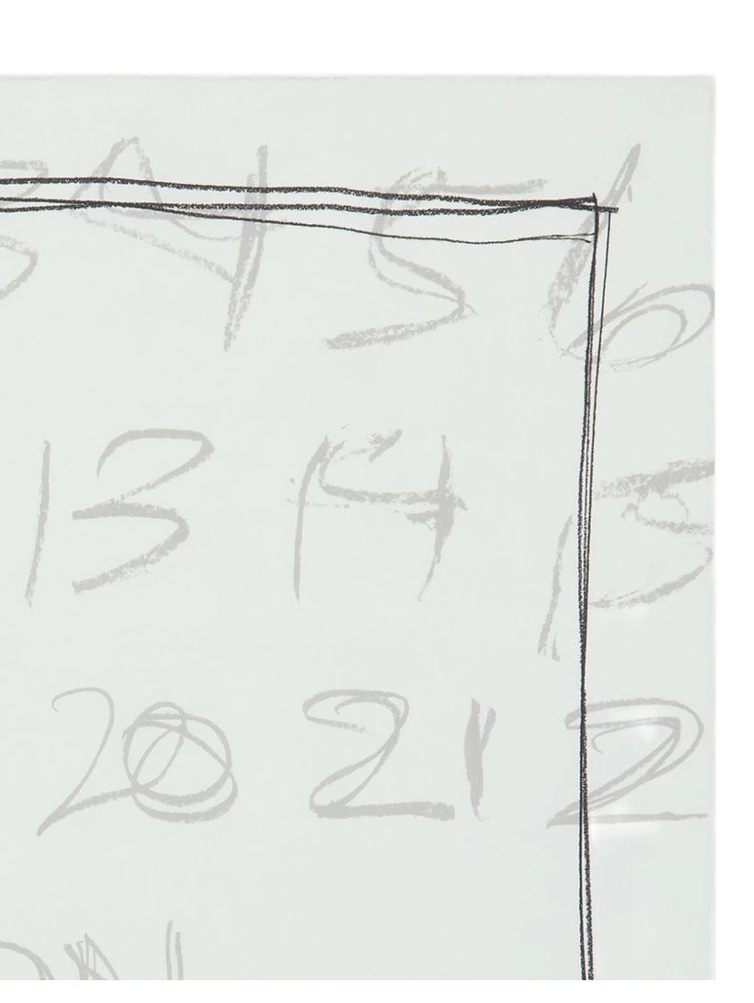 numbers-print neckerchief