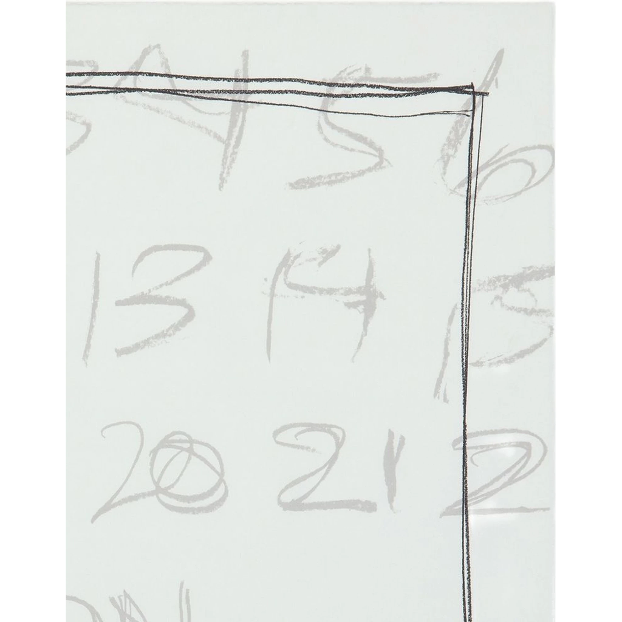 numbers-print neckerchief