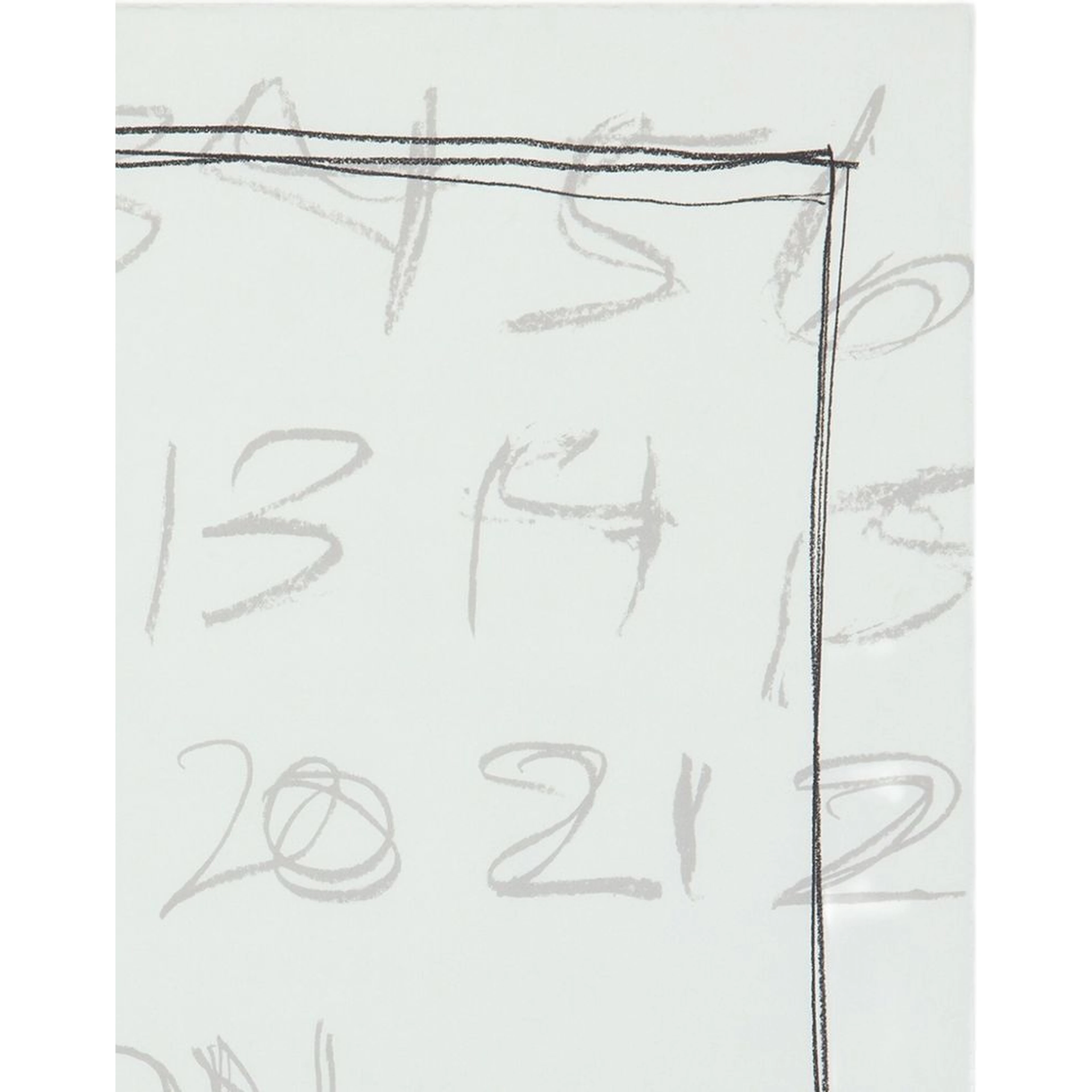 numbers-print neckerchief