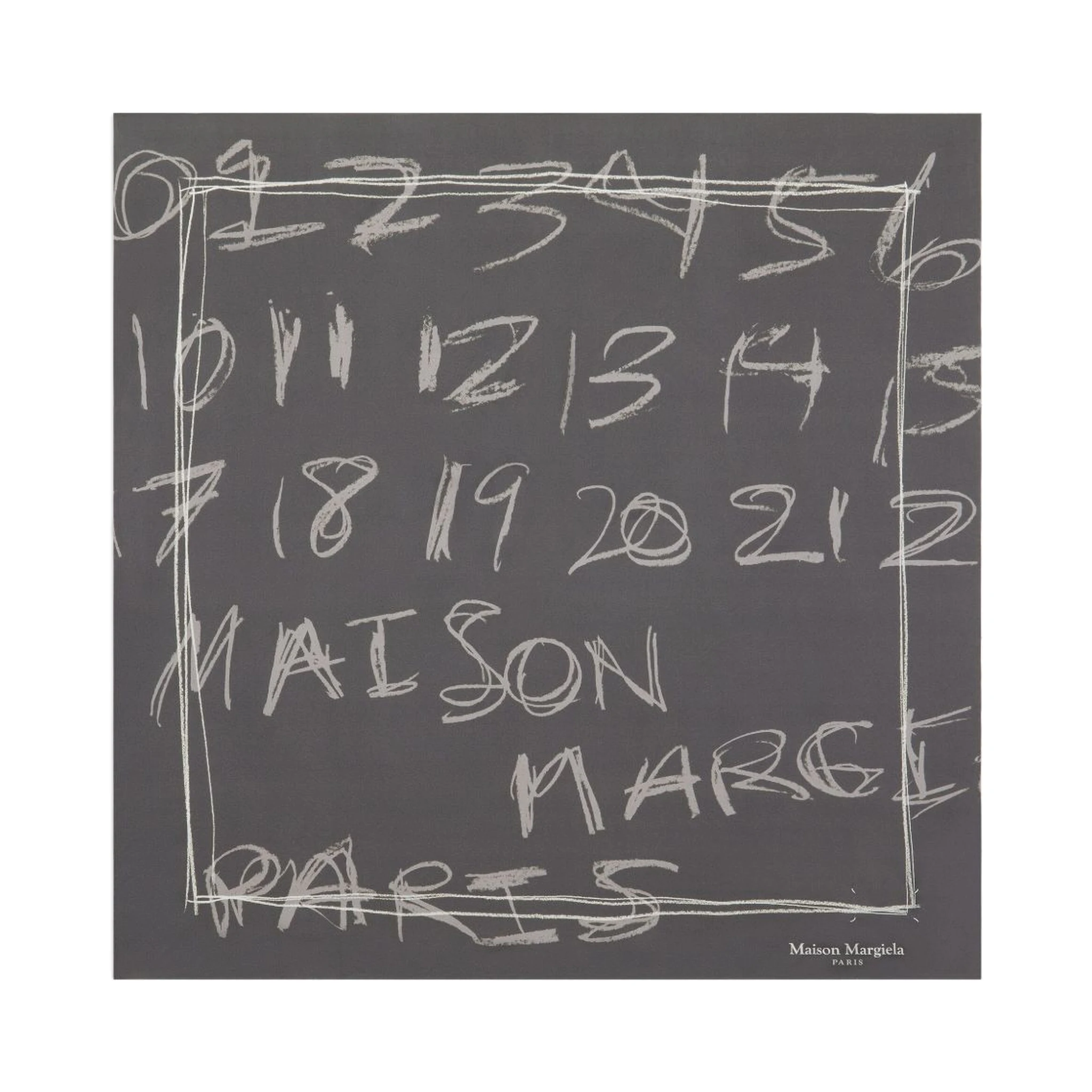 Maison Margiela Scarfs Grey