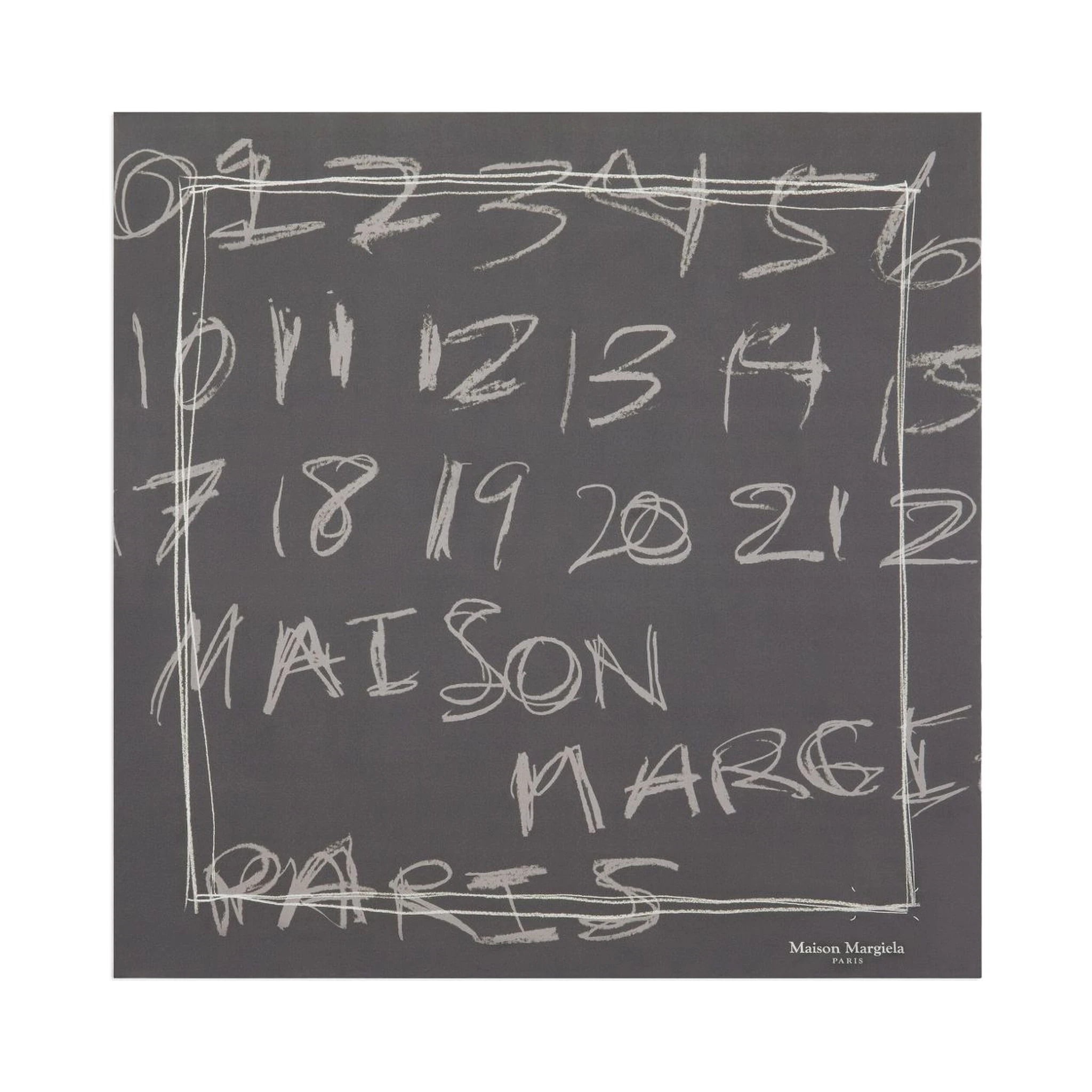 Maison Margiela Scarfs Grey