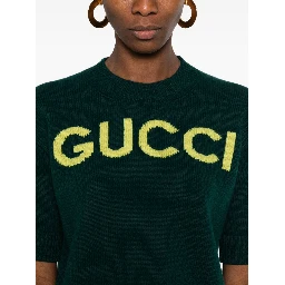 Gucci Sweaters Green
