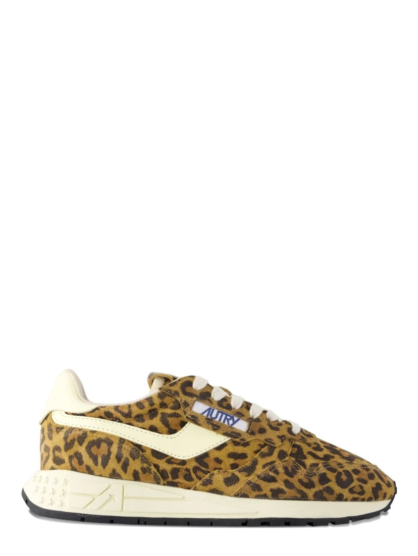Reelwind panelled-design sneakers