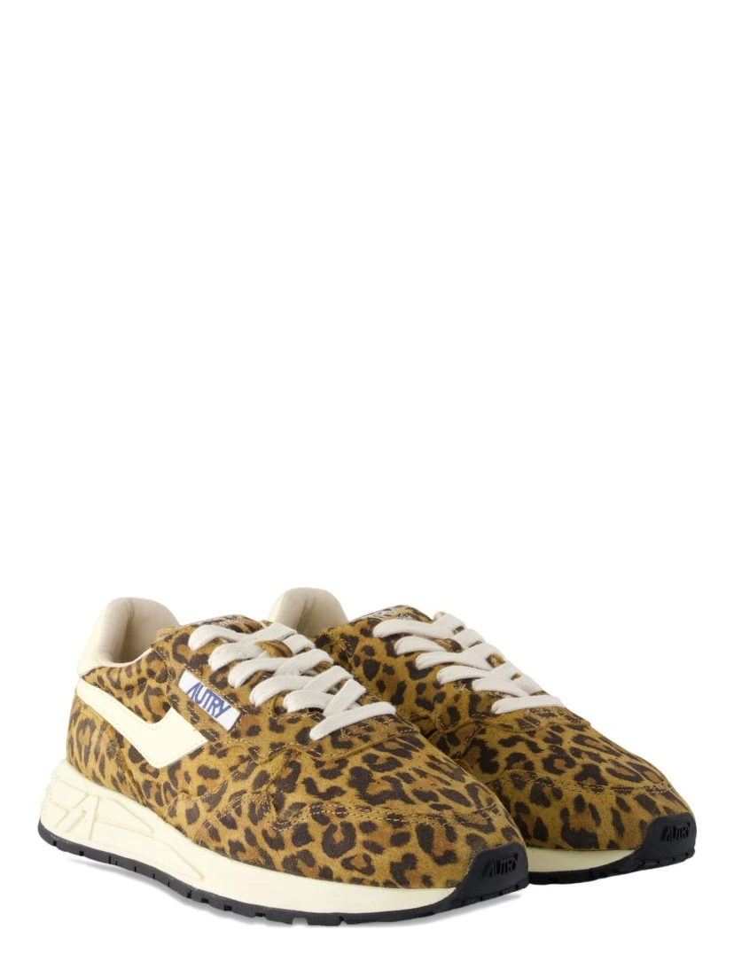 Reelwind panelled-design sneakers