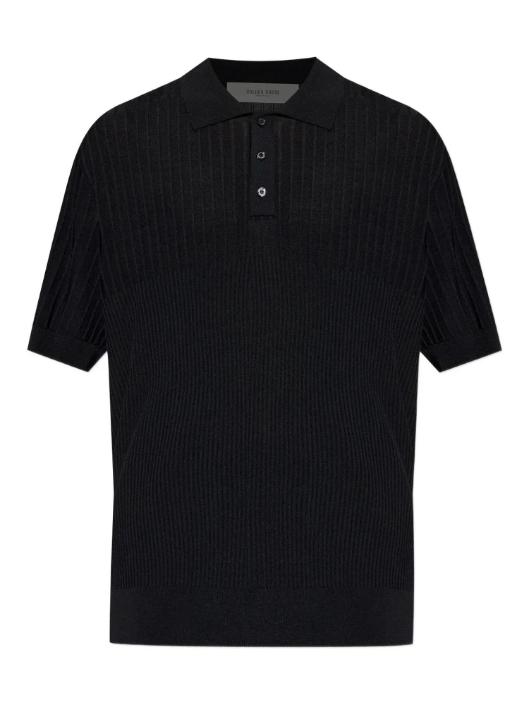 Golden Goose T-shirts and Polos Black