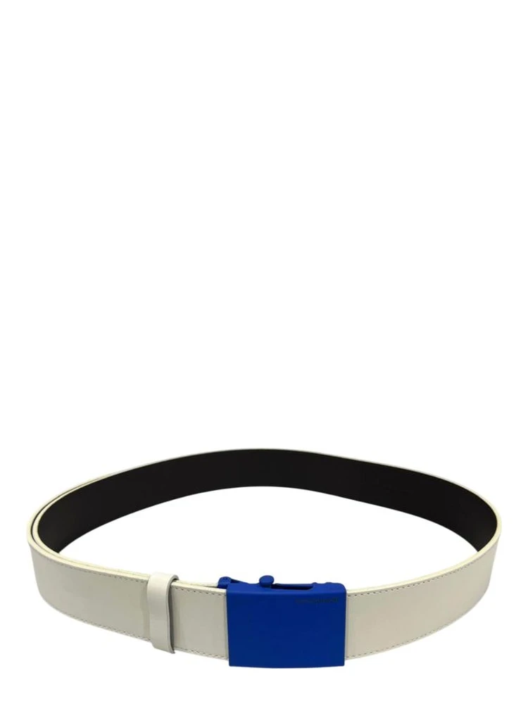 White Leather Men Belt alternative