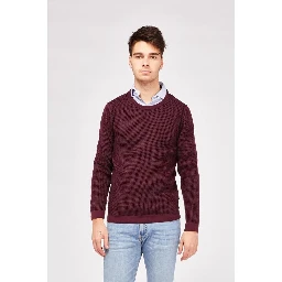 Bordeaux Wool Sweatshirt