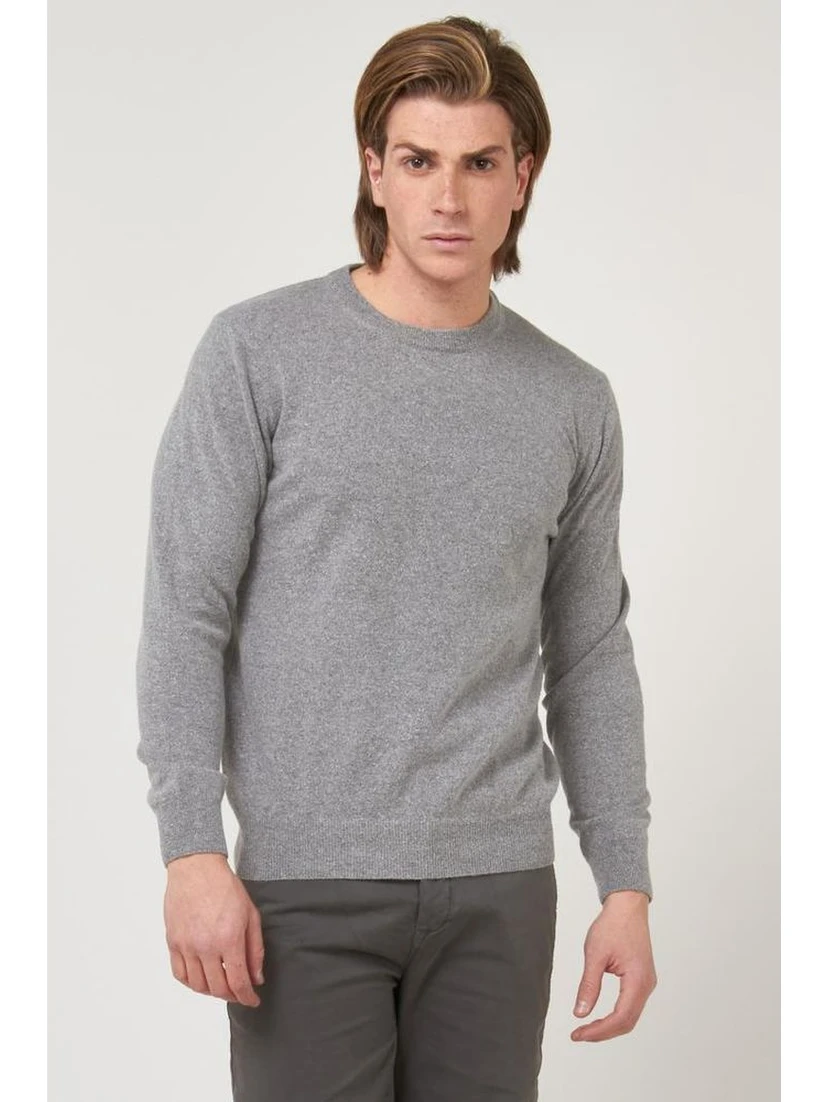 Gray Wool Sweatshirt