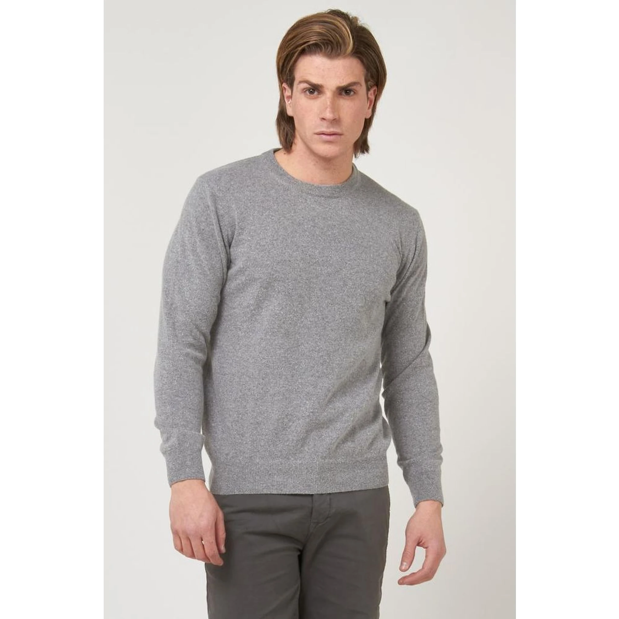 Gray Wool Sweatshirt
