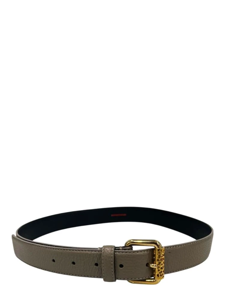 Grey Leather Women Belt alternative