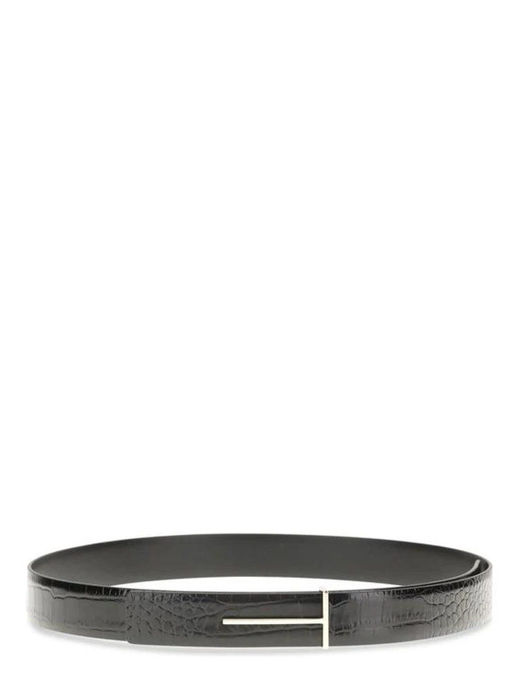 Black Goatskin Regular Belt alternative