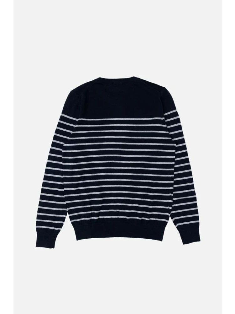 Navy Blue Cotton Cashmere Sweater alternative