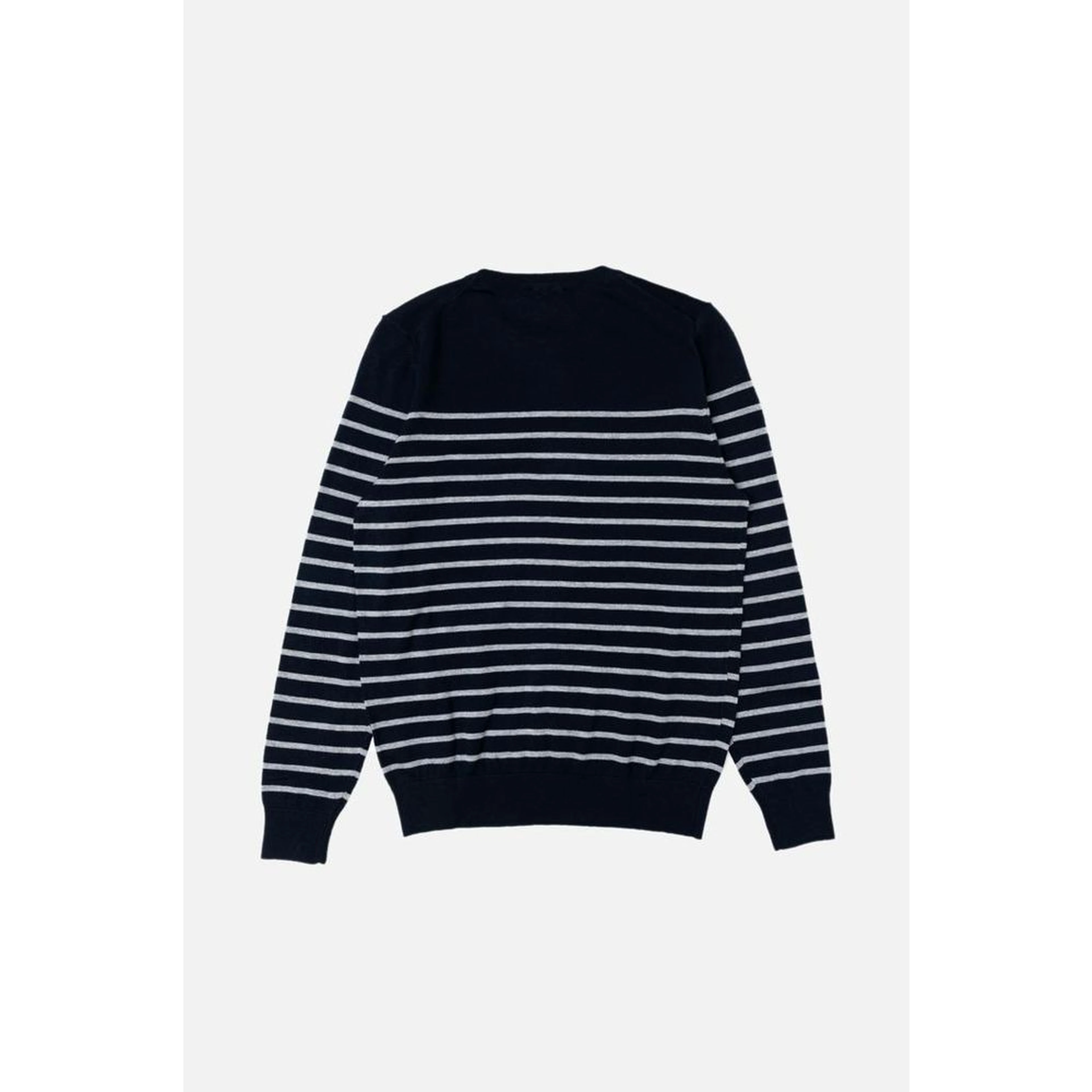 Navy Blue Cotton Cashmere Sweater