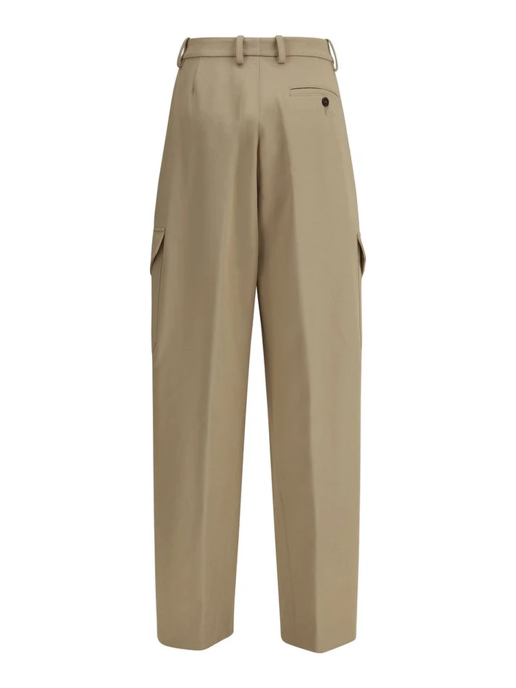 Beige Cotton Cargo Pants alternative