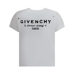 تي شيرت قطني أبيض